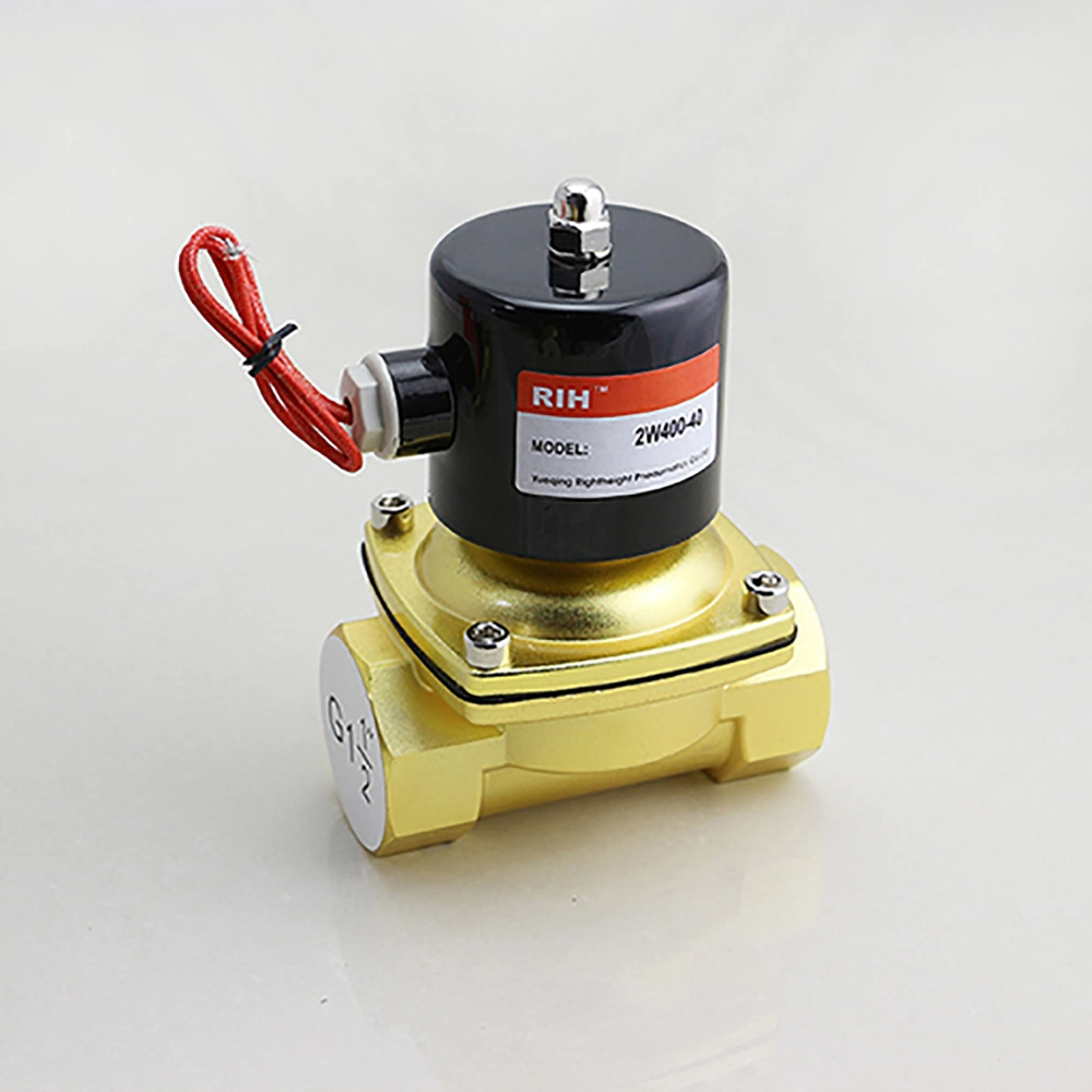 2W Yueer China Manufacturer Custom 5/2 Alloy 24V Flow Control Air Aventics