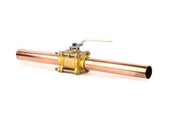 2 3 peças 600 psi wog cobre K